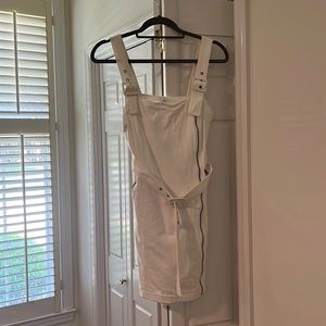 Le Lis White Denim Dress